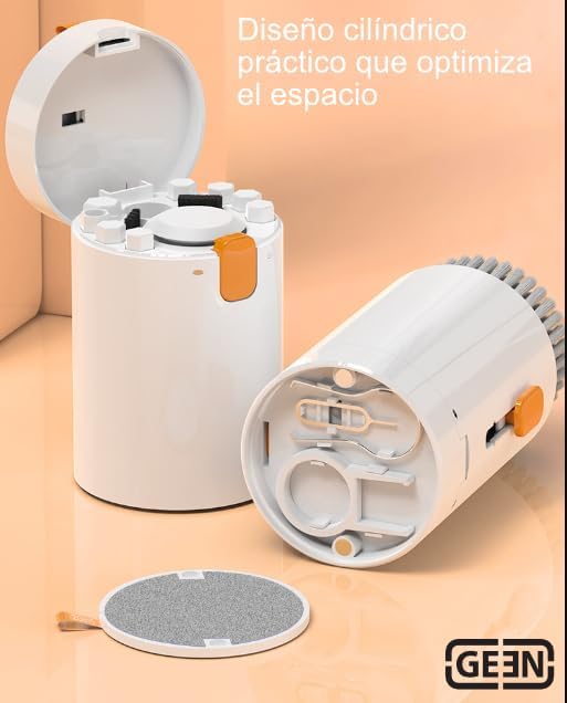 GEEN Kit de Limpieza Multifuncional - Limpieza de Teclados, Auriculares, Cámaras y más... (Kit Multifuncional 20 en 1)
