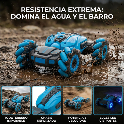 &nbsp;RC Car Stunt Car para Niños, Coche a Control Remoto 360° con Acrobacias y Giros, Auto RC Todoterreno para Niños y Niñas, Juguete de Carreras y Regalo de Cumpleaños
