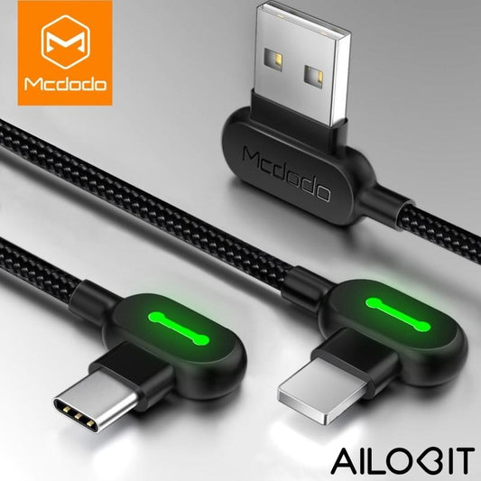 Mcdodo Usb Cable Fast Charging Mobile Phone Charger C Micro Data Cord For Iphone 11 Pro Xs Max Xr X