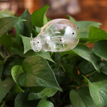 Houseplant Automatic Self Watering Glass Bird Watering Cans Flowers Plant Decorative Clear Glass Watering Device 12 Shapes