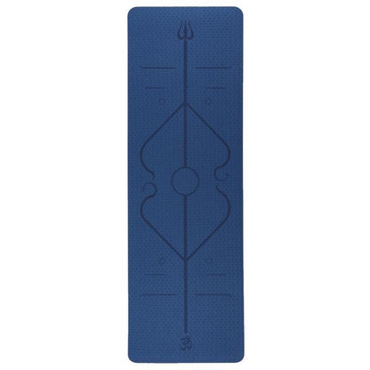 Yoga Mat with Position Line